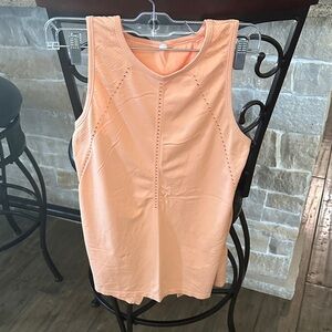 Athleta Peach Sleeveless Women's Top XS